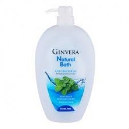 Ginvera Natural Bath Anti-Baterial Cooling Shower Foam 1000g 